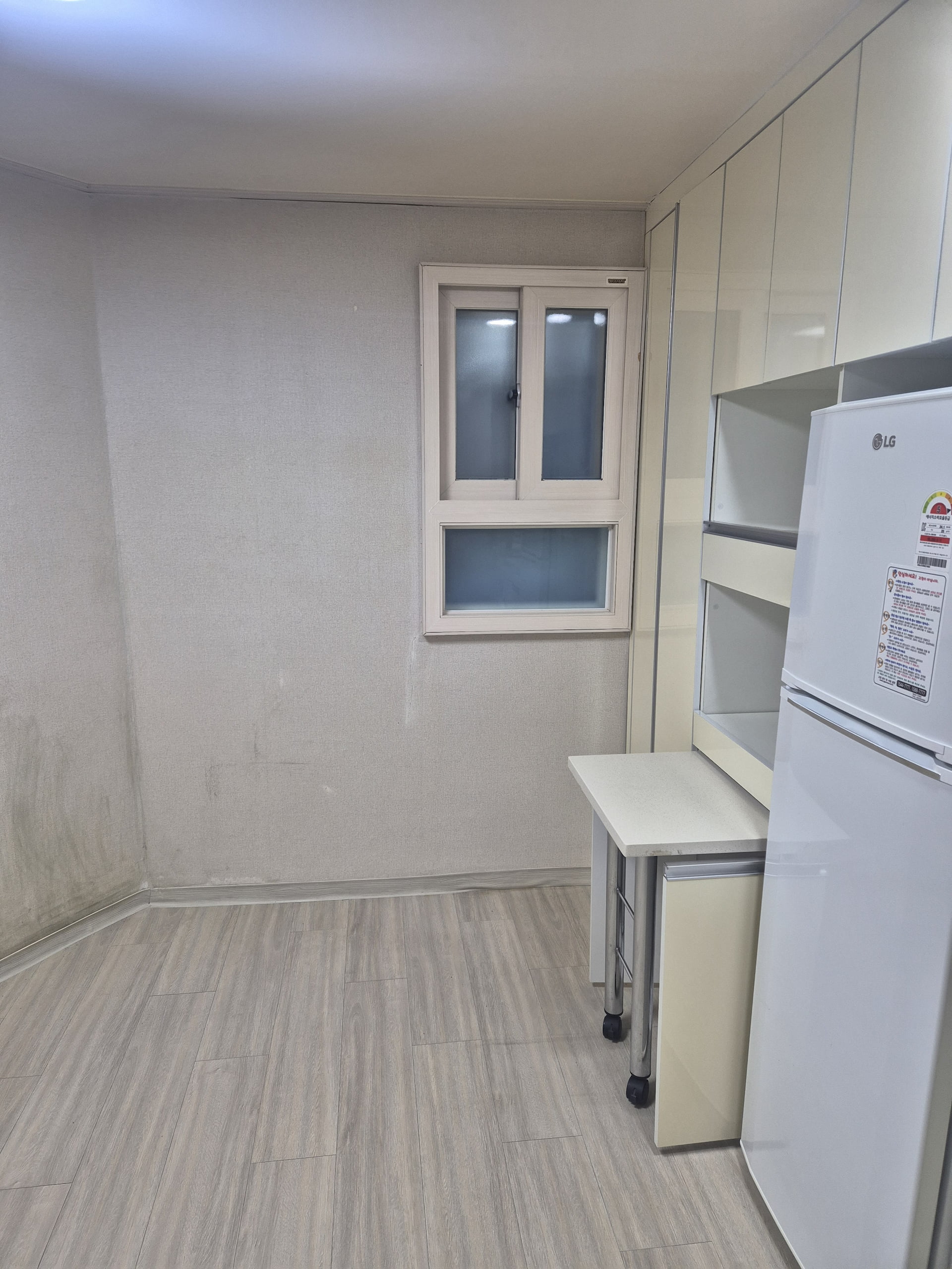 김포 장기동 원룸 도배 시공 — 합지