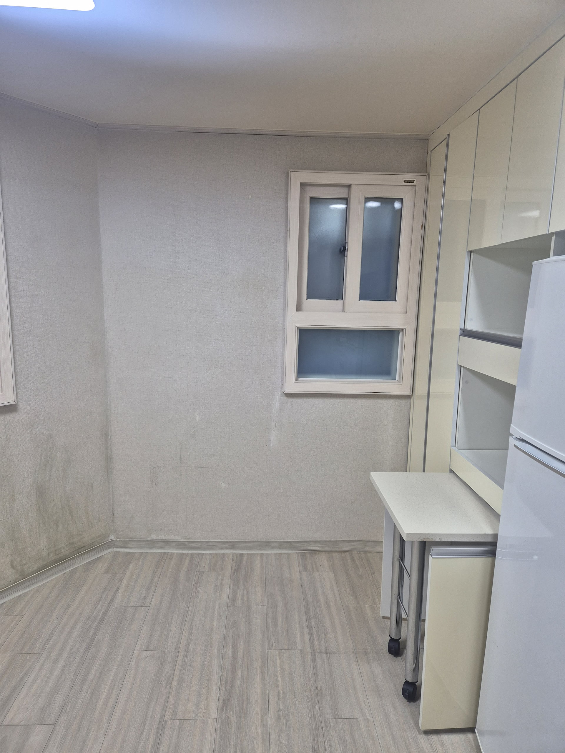 김포 장기동 원룸 도배 시공 — 합지