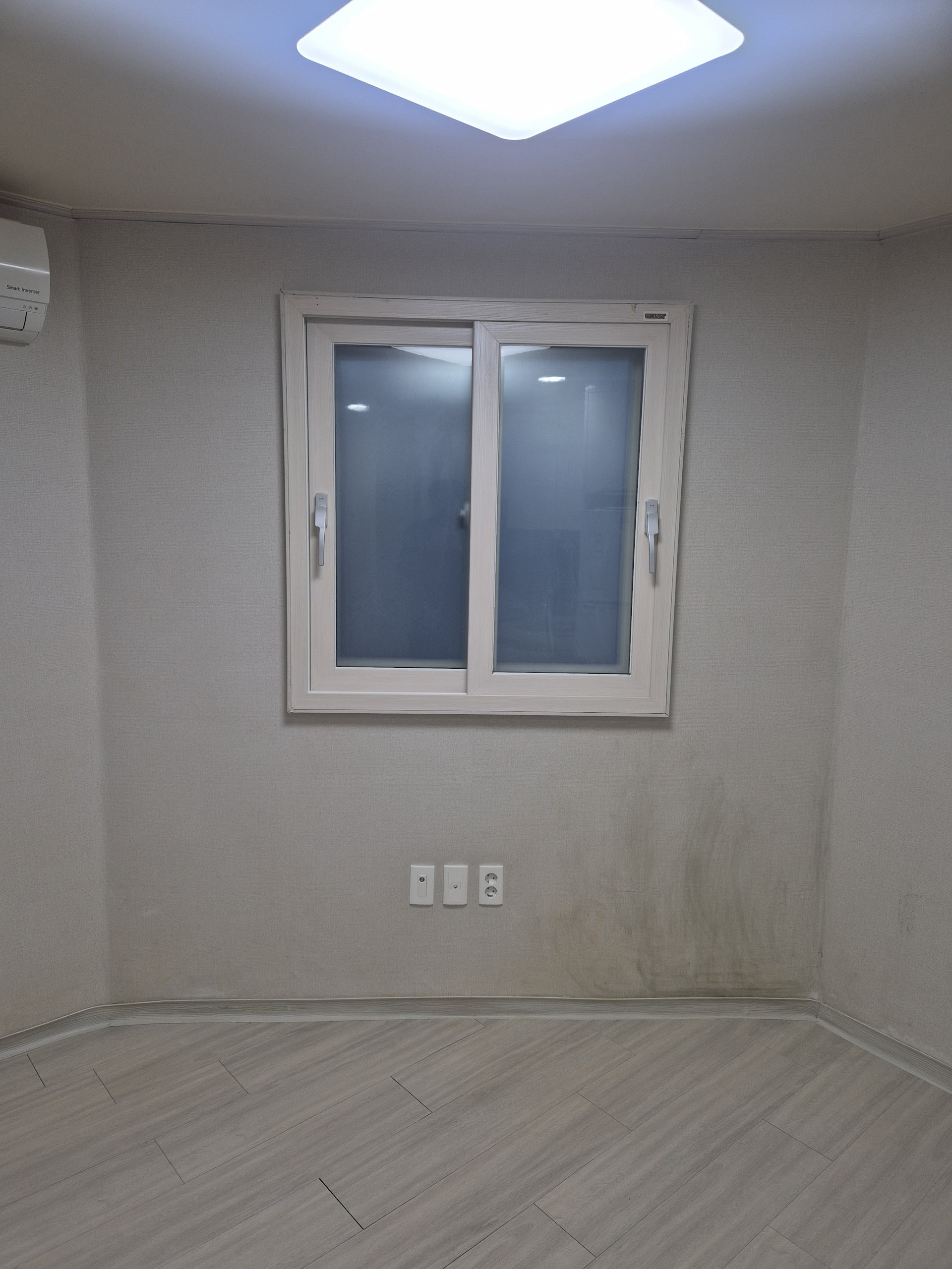 김포 장기동 원룸 도배 시공 — 합지