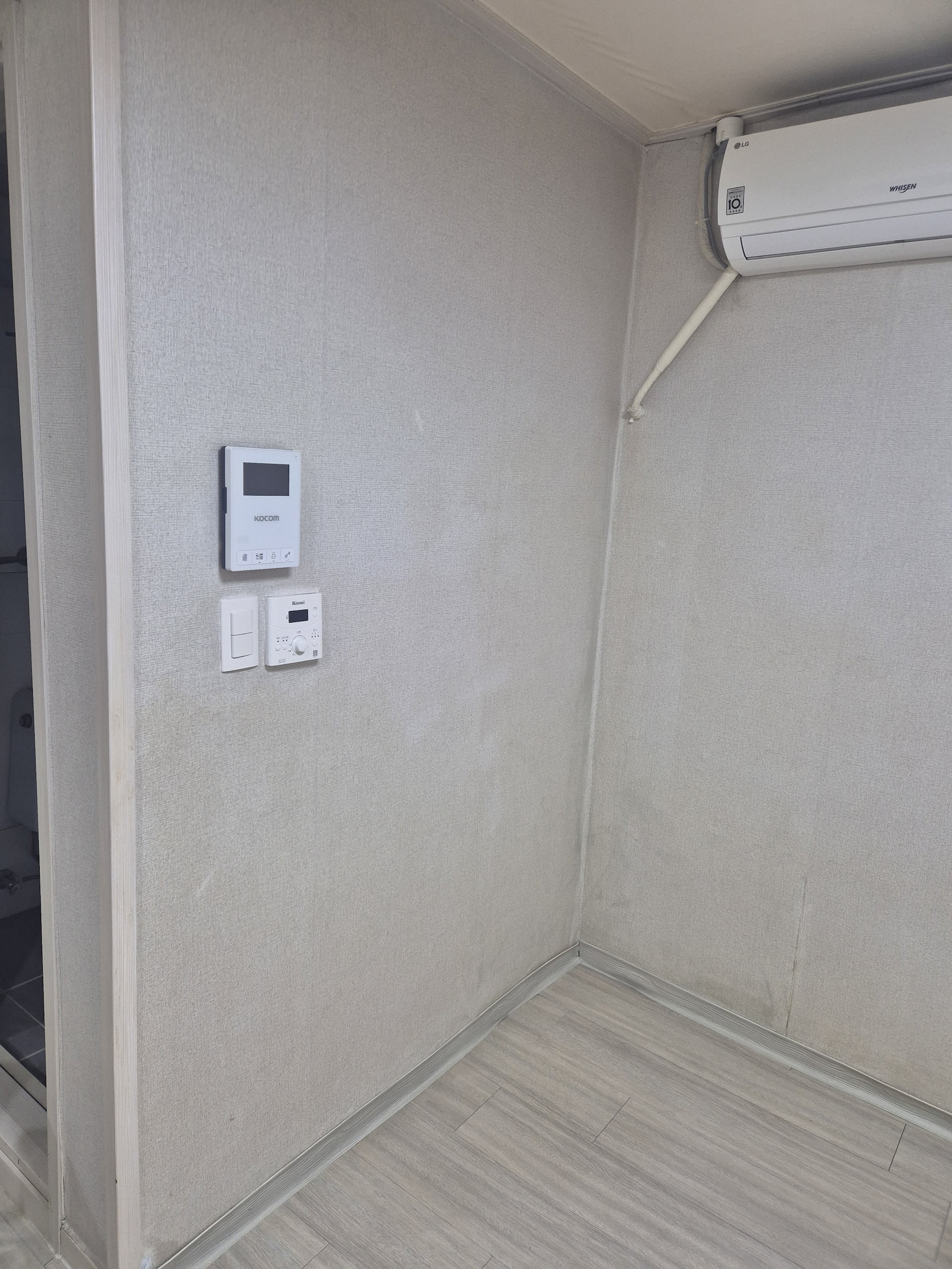 김포 장기동 원룸 도배 시공 — 합지