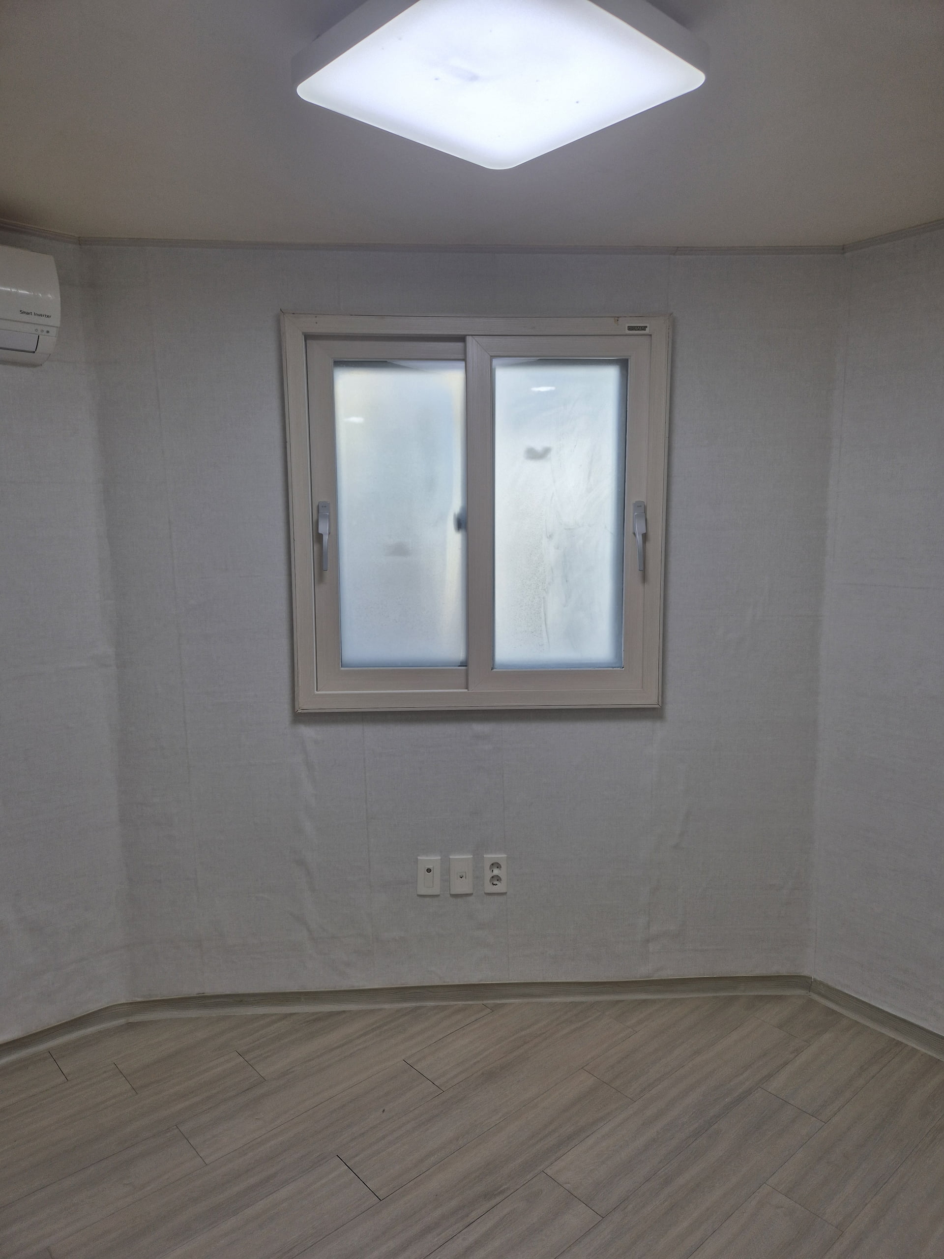 김포 장기동 원룸 도배 시공 — 합지