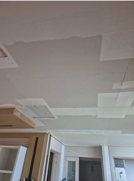 계양구 효성동 빌라천정누수도배 현장